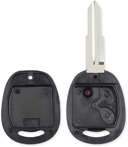 Miniatura 4 de Nueva llave sin llave 2 botones remoto Smart Key Shell Case Fob para 2004 2005 2006 2007 2008 2009 2010 Chevrolet/Chevy Aveo reemplazo llavero