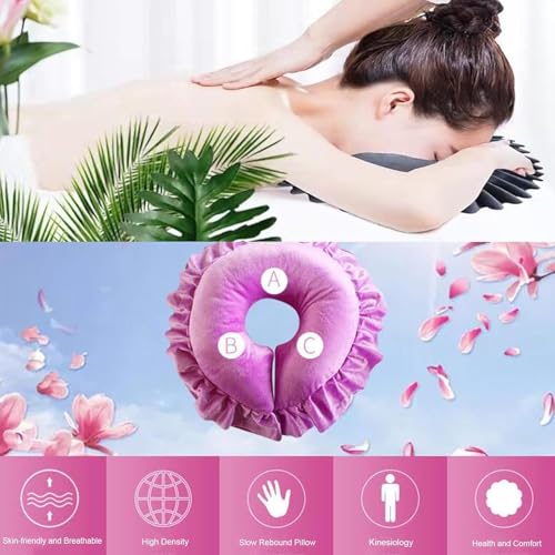 Oreiller de beauté confortable pour soutien de la poitrine en massage
