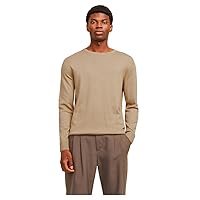 JACK & JONES Jjeemil Knit Crew Neck Noos, Maglione Lavorato a Maglia Uomo