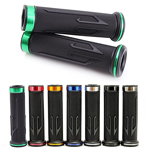 Poignées de guidon haut de gamme en gel de caoutchouc pour motos et routières 22mm