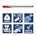 STAEDTLER Triplus Fineliner 0.3mm Fine Point Pen - STAEDTLER Box - 10 Assorted Colors - Ergonomic Triangle Body - Ideal for Writing and Bullet Journal 334 SB10 03