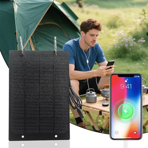 Cargador Portátil Pequeño Solar de 50W para Evitar Quedarse sin Batería 7