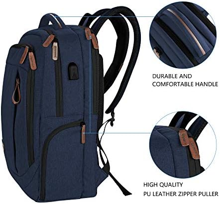 KROSER Zaino per laptop Zaino per laptop da scuola in nylon impermeabile  Zaino casual alla moda con porta USB per viaggi/affari : Amazon.it:  Informatica