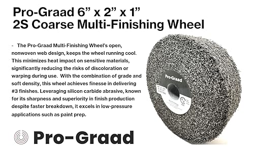 Image of Multi-Finishing Wheel 6 inch x 2 inch x 1 inch, 2S Coarse, 13176