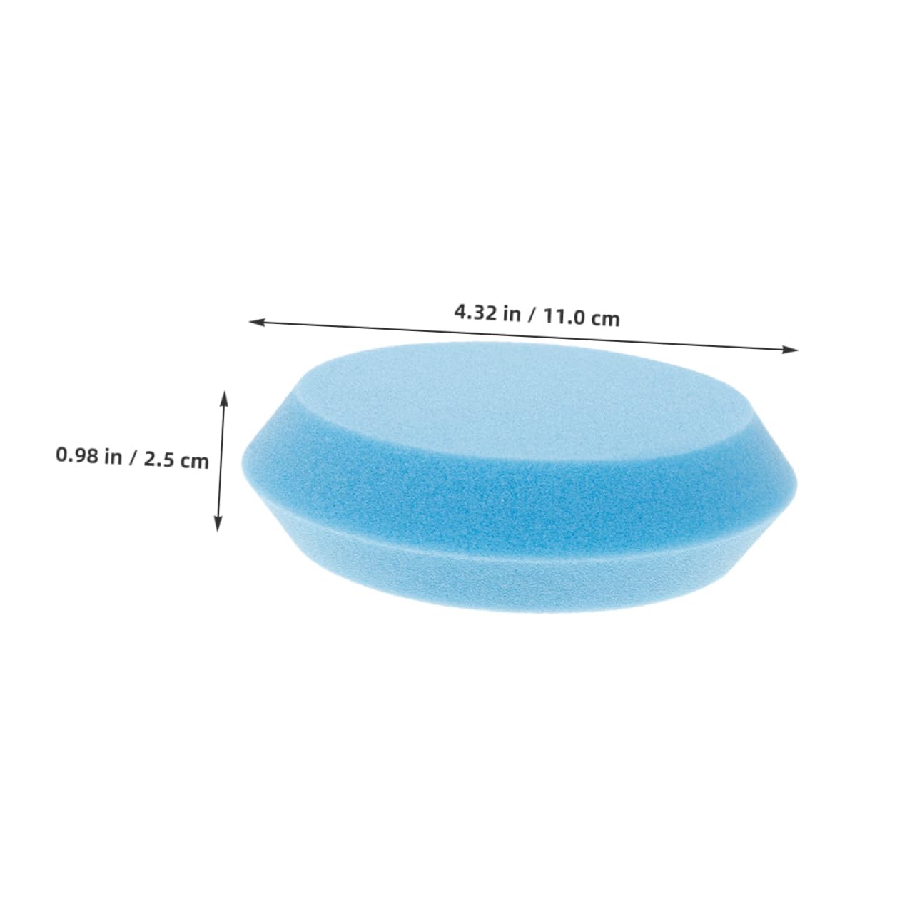 KOMBIUDA 2pcs Bowling Ball Polishing Sponge Bowling Pad for Men's Cleaning Polishing Balls