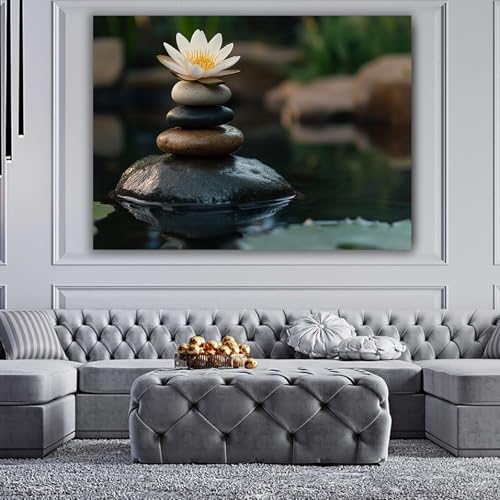 Toile bouddhisme zen décoration murale chambre et maison - 4