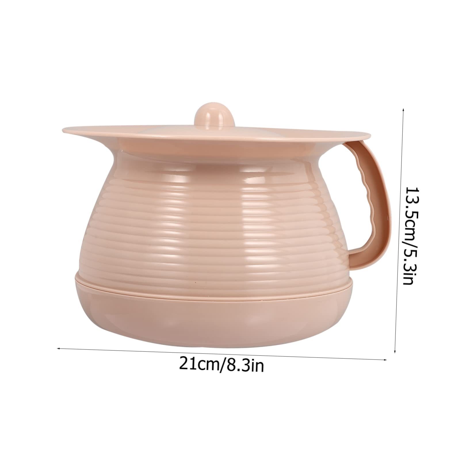 SOESFOUFU Thickened Spittoon Pail Pot for Home Plastic Urinal Pot Lid Adult Boys and Girls Nighttime Bedpan Stylish