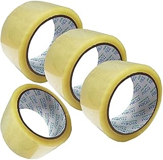 72 Rolls of Clear Parcel Tape Packing Sellotape Packaging 48mm X 66M