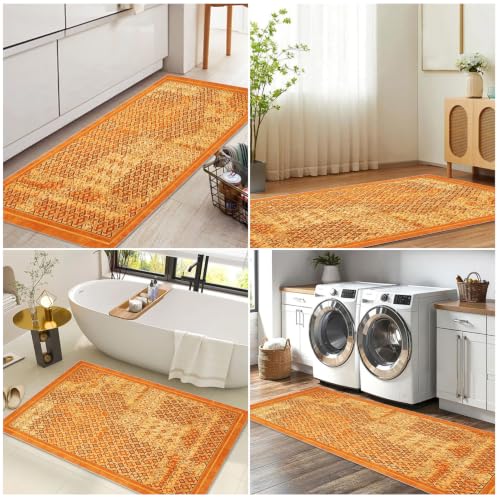 Alfombra de pasillo de 80 x 300 cm lavable área corredor para dormitorio 8