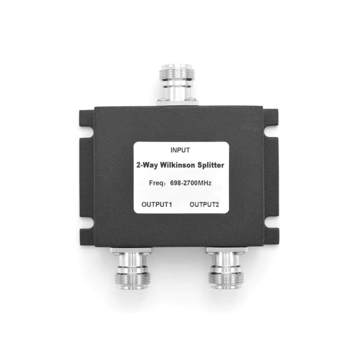 Splitter a 2 vie N femmina 50 Ohm WS2W Splitter segnale cellulare per LTE CDMA GSM 3G 4G 5G segnali 698~2700MHz per amplificatore ripetitore del segnale mobile Booster
