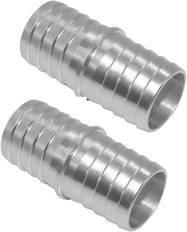 Conector de emenda para mangueira 1" x 1" ANPTGHT em alumínio – 2 unidades