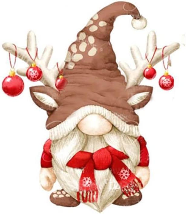 Christmas Santa Gnome Man Metal Die Cuts, Christmas