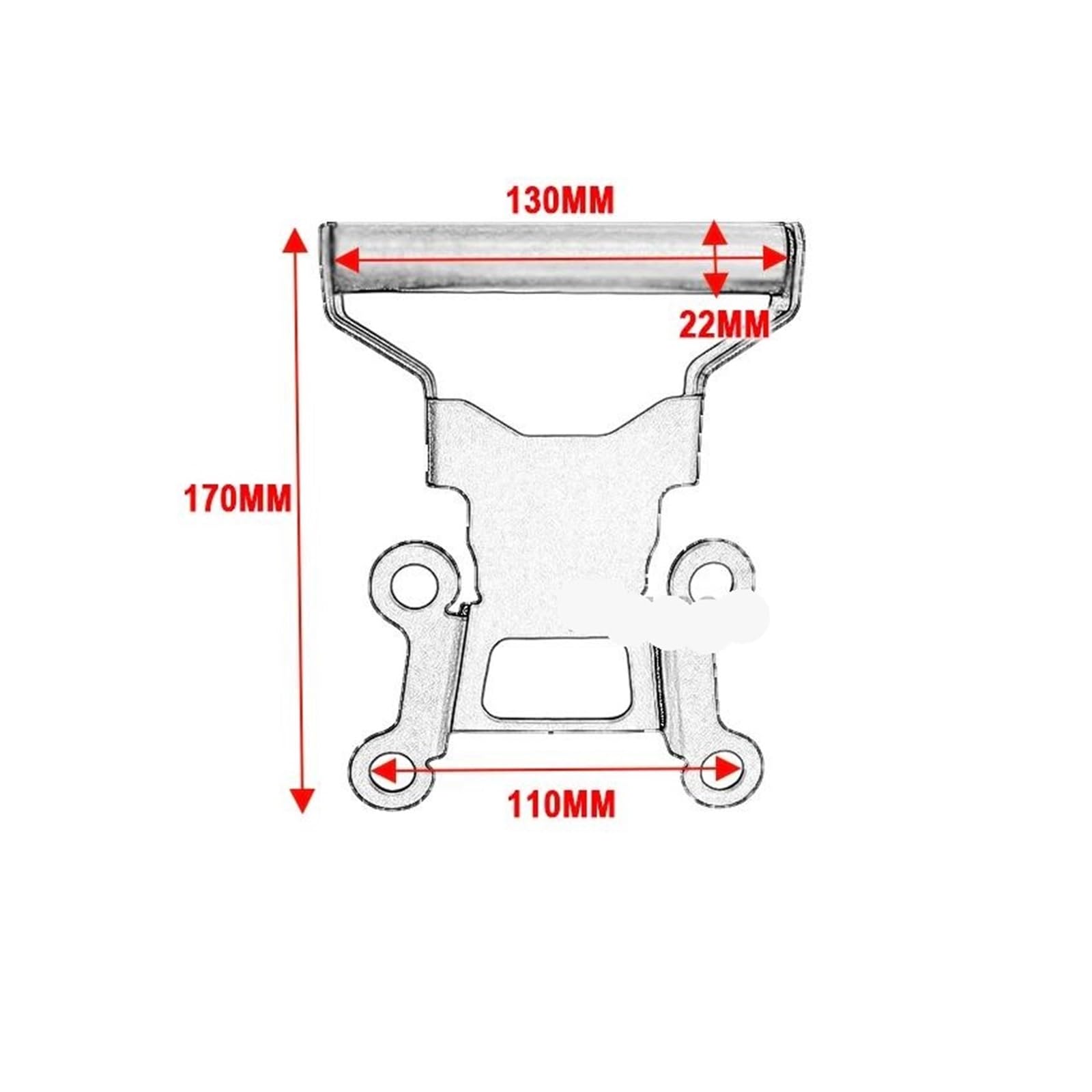 Soporte GPS para teléfono para VOGE para Valico 625DSX DSX625 DS625X DS525X DS 525X Soporte para Teléfono Móvil Nuevo De Navegación GPS Barra Extensión 22mm