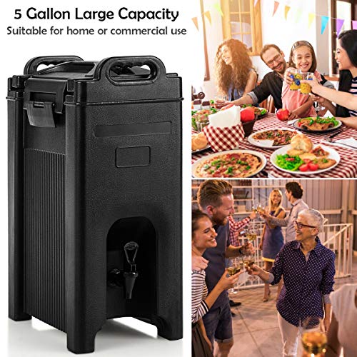 image for COSTWAY Insulated Beverage Server/Dispenser, with Seamless Double Wall