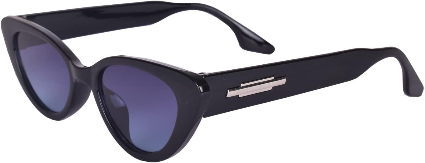 SYLK Rectanglular Sunglasses for Men & Women Retro Driving Vintage Fashion Narrow Frame UV Protection