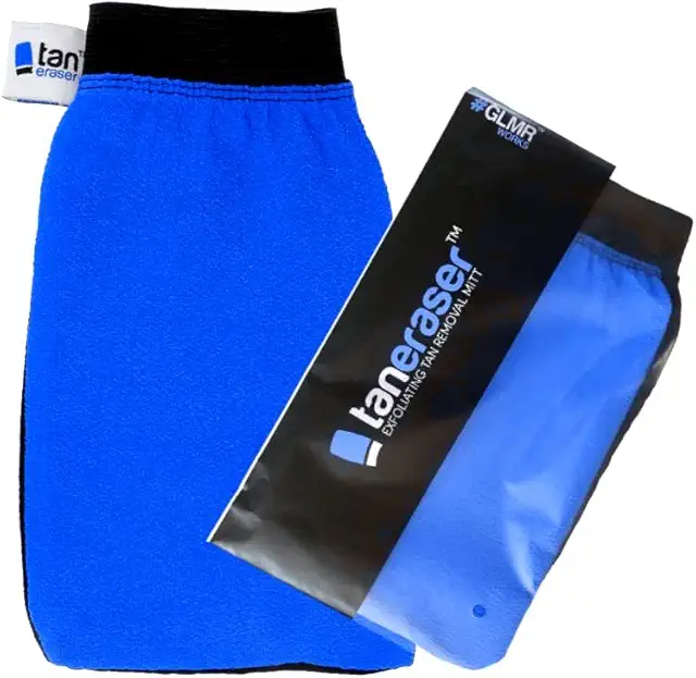 Tan Eraser Exfoliating Mitt: Professional Spray Tan Scrub & Remover