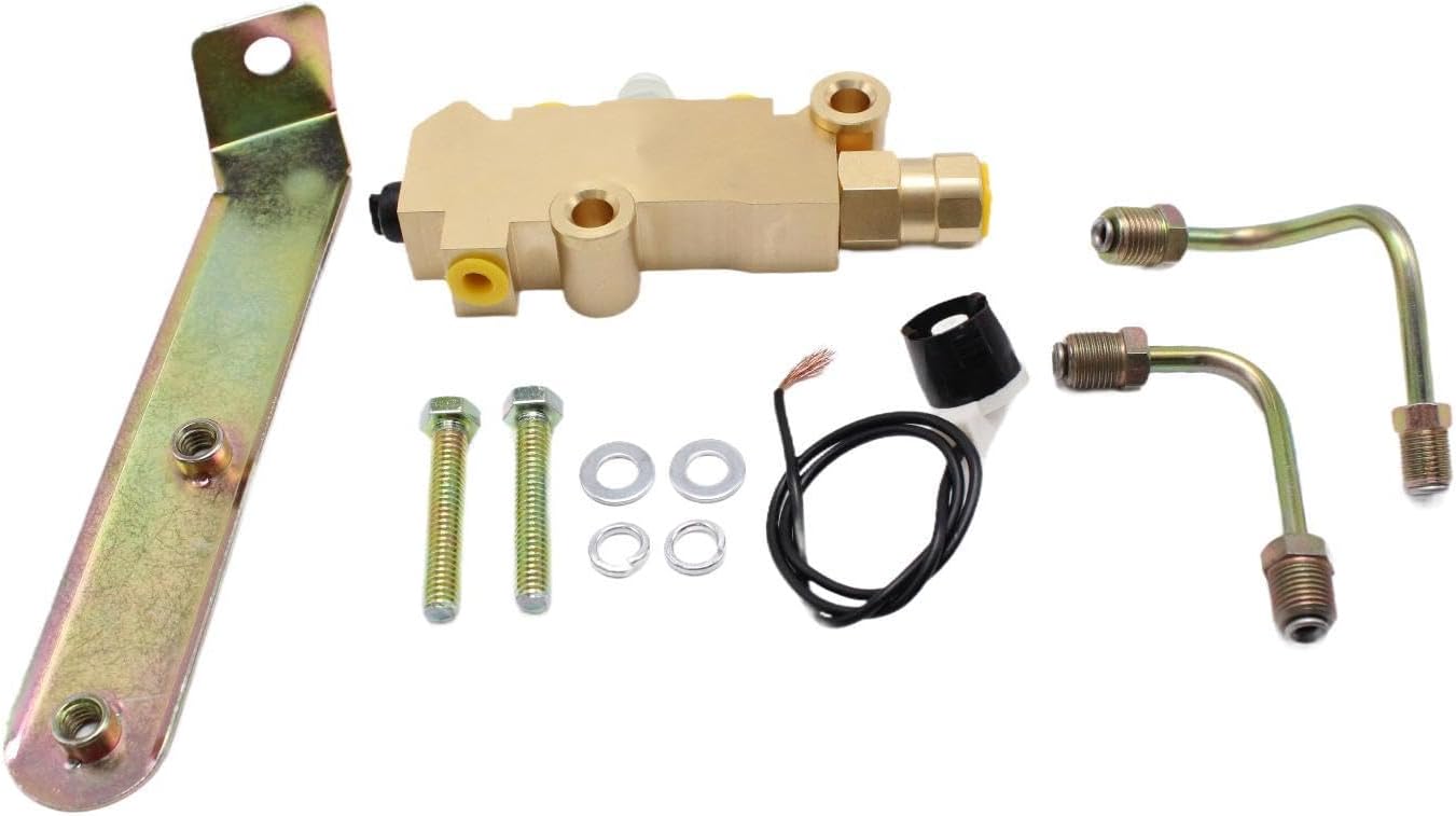 Pv2 Brake Proportioning Valve Kit Directly Replace Repair Parts Spare Part Mount Bracket Connector Kit for Classic Car
