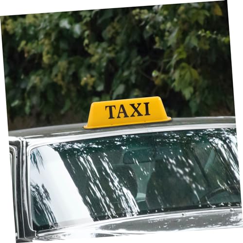 Lámpara de señal de taxi luz LED amarilla Homoyoyo para vehículo y conducción nocturna segura 5