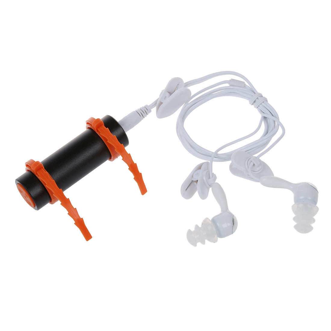 JANZU Negro - 4GB Reproductor de MP3 Impermeable Deportivo para Natacion Fuente Termal