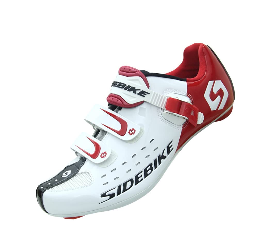 Scarpe Ciclismo per Bici da Strada Traspirante Scarpe Bici Spinning Uomo/Donna