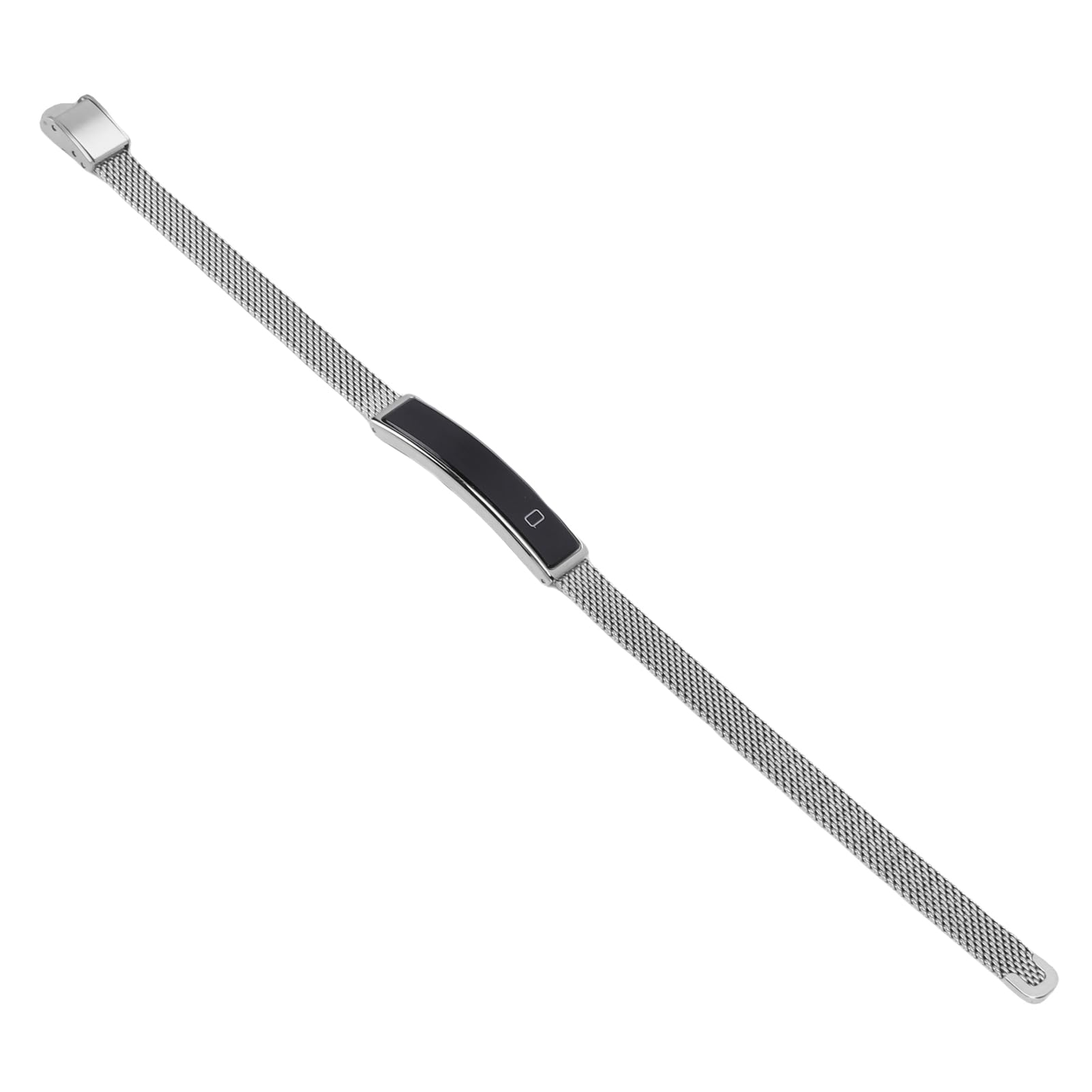 SUNGOOYUE Pulsera Inteligente, Rastreador de Actividad con Monitor de Frecuencia Cardíaca, Contador de Pasos, Rastreador de Sueño, Reloj Inteligente para Mujeres, Hombres y Niños, con (Silver)