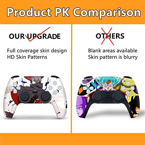 Mmoptop Ps5 Skin Disc Edition Anime Console And Controller Vinyl Cover Skins Wraps For Playstation 5 Disc Version #TOP3