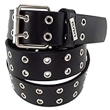 Massive 2-Dornen Metall-Gürtelschnalle