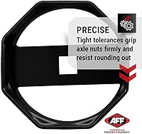 Vista 2 de AFF Tuerca de bloqueo de rodamiento de rueda motriz de 3/4" (disponible en 6 u 8 puntos y varios tamaños)