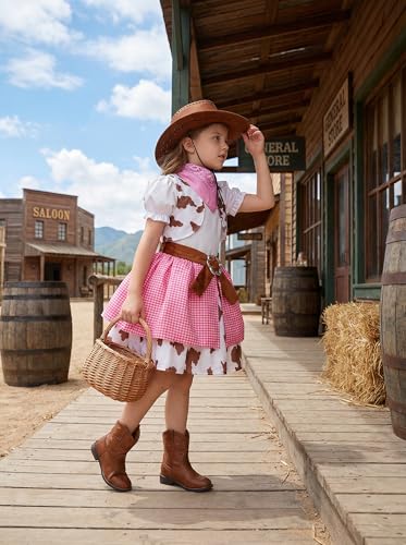 Disfraz Infantil Vaquera para Niñas 5-6 Años miniatura 3