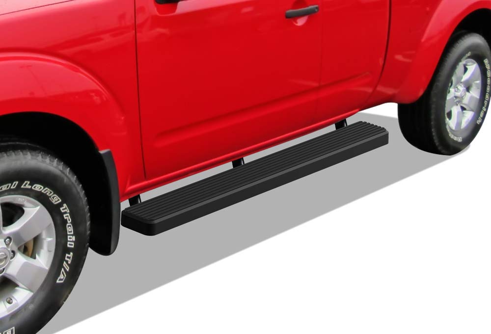 APS Running Boards (Nerf Bars Side Steps Step Bars) Compatible with Nissan Frontier 2005-2026 King Cab & Suzuki Equator 2005-2012 Extra Cab (Stainless