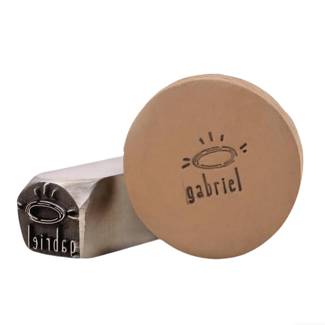Custom System Silvery Metal Signature Pottery Stamp Personalized - Clay Steel Stamps, Tiny Metal Stamp, Custom Makers Mark, Pottery Tools