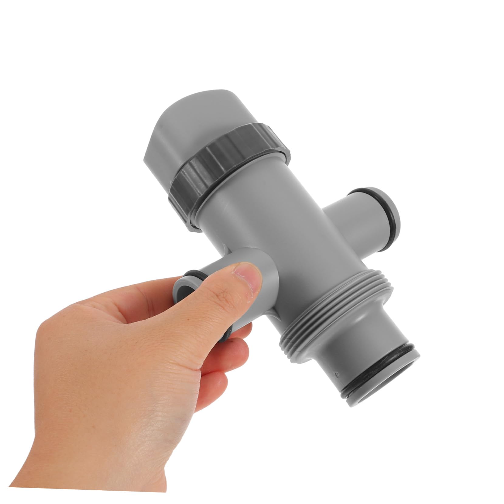 BESTonZON Válvula De Émbolo para Piscinas Válvula De Émbolo para Manguera De Piscina Piezas Y