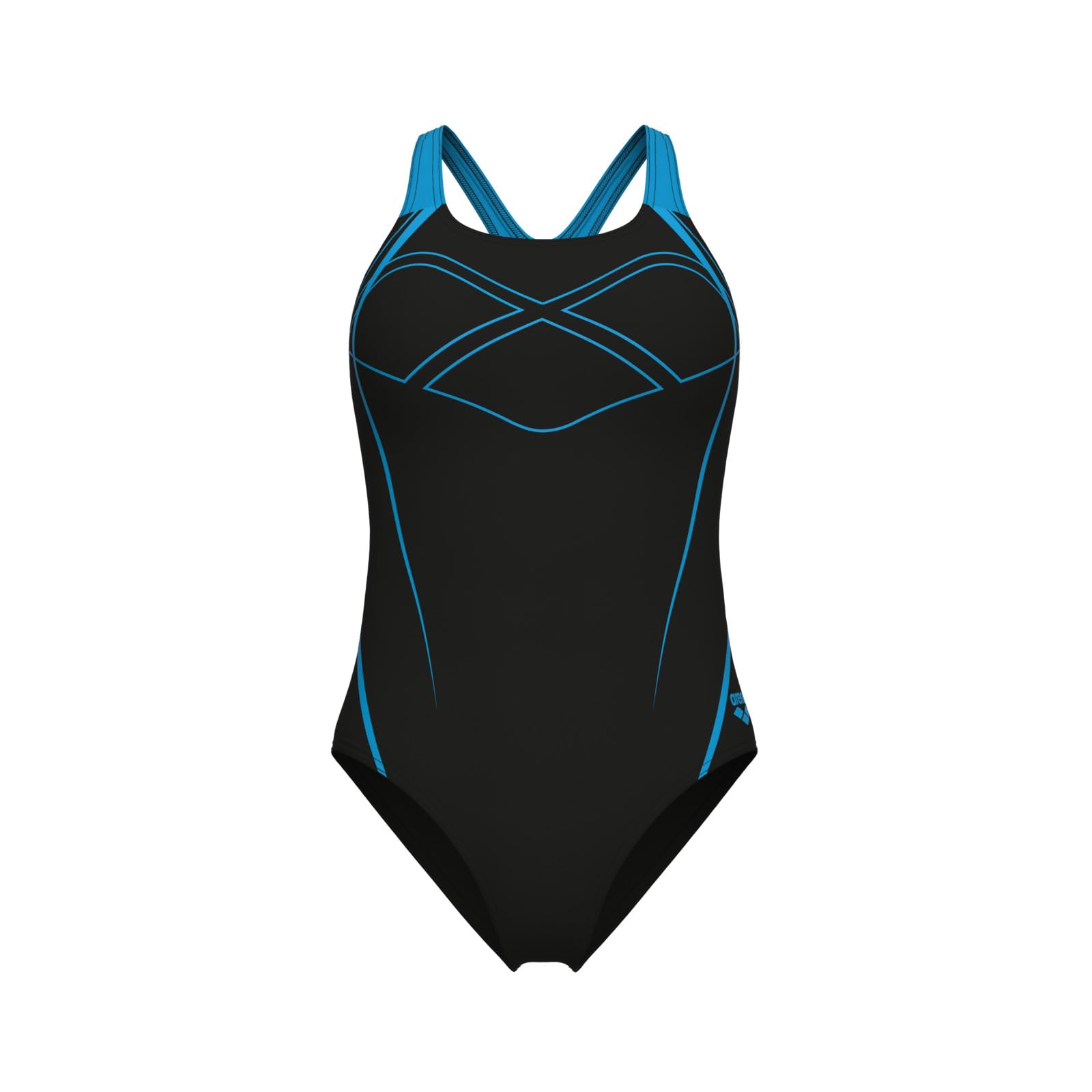 Arena W Arena Graphic Swimsuit Swim PRO Back Intero Donna (Pacco da 1)
