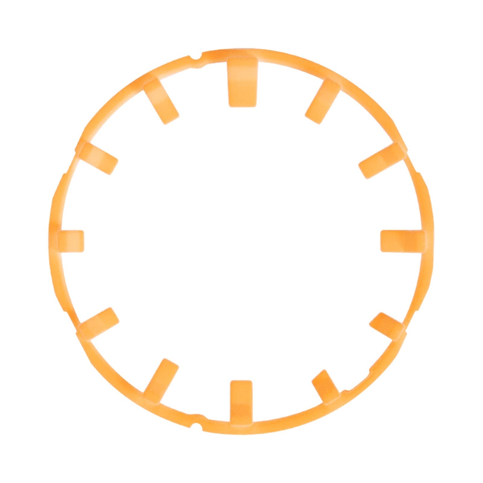 GANYUU Luminous Watch Dial Supporter Watch Lume Dial Scale Ring For Casio Ga2100 Ga2110 GA-2100 Watch Modified DIY Accessories (Color : Orange luminous)