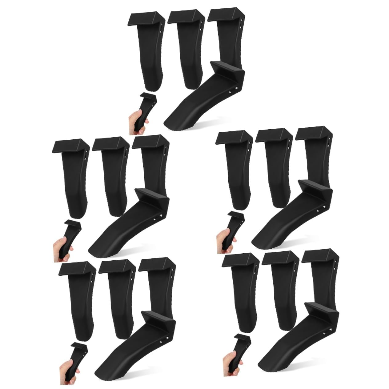 SOLUSTRE 20pièces Couvreur-jaws De Changement De Pneus De Pour Mâchoires De Démonte-pneu Accessoires De Machine à Installation Facile Et Sécurité Renforcée