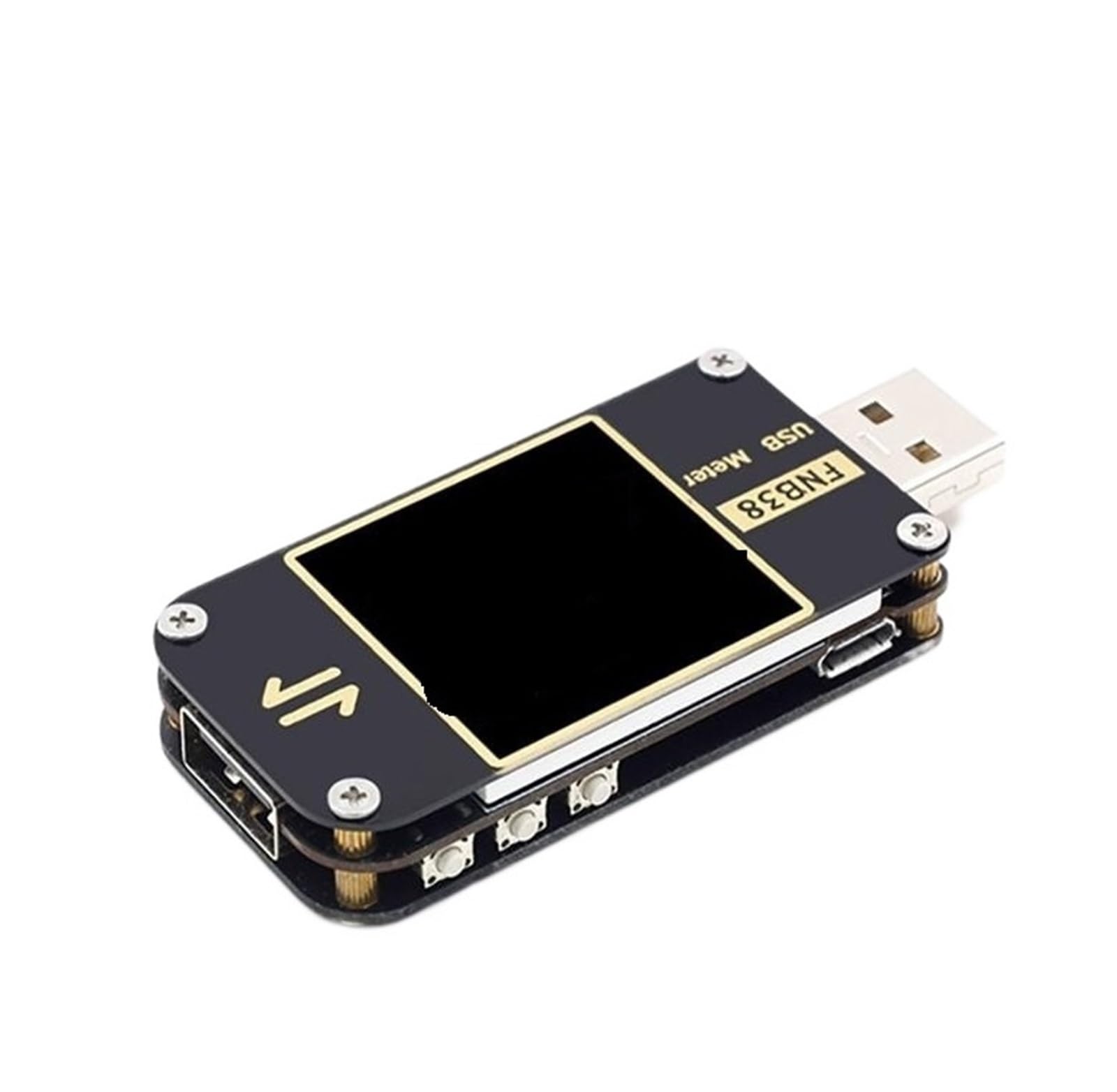 Tester USB FNB38 Miernik prądu i napięcia Tester USB QC3 + PD3.0 2.0 PPS Protokół szybkiego ładowania Test pojemności
