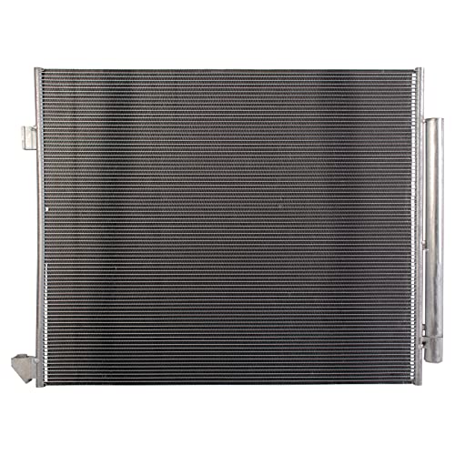 Image of TRQ Air Conditioning A /C Condenser Receiver Drier Compatible with 2019-2020 Mercedes-Benz G550 G63 AMG 2020-2022 GLE350 GLE450 2021-2022 GLE53 AMG GLE580 GLE63 S GLS450 GLS580 GLS63 MB3030168