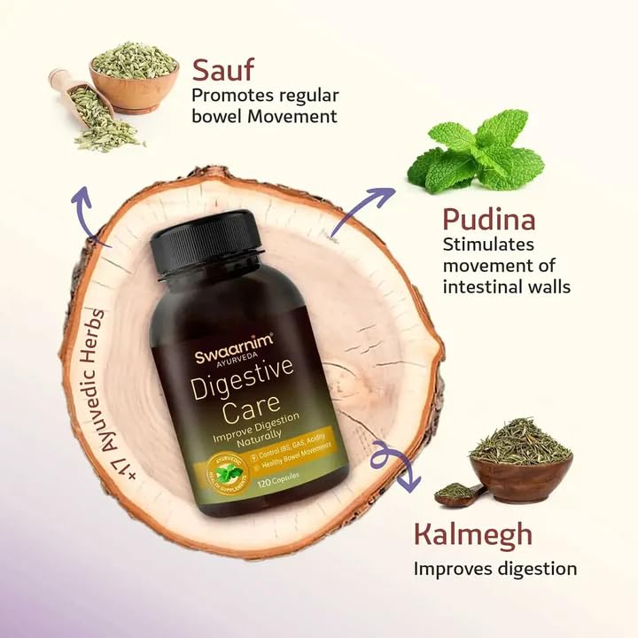 Swaarnim Digestive Care 120 Capsules