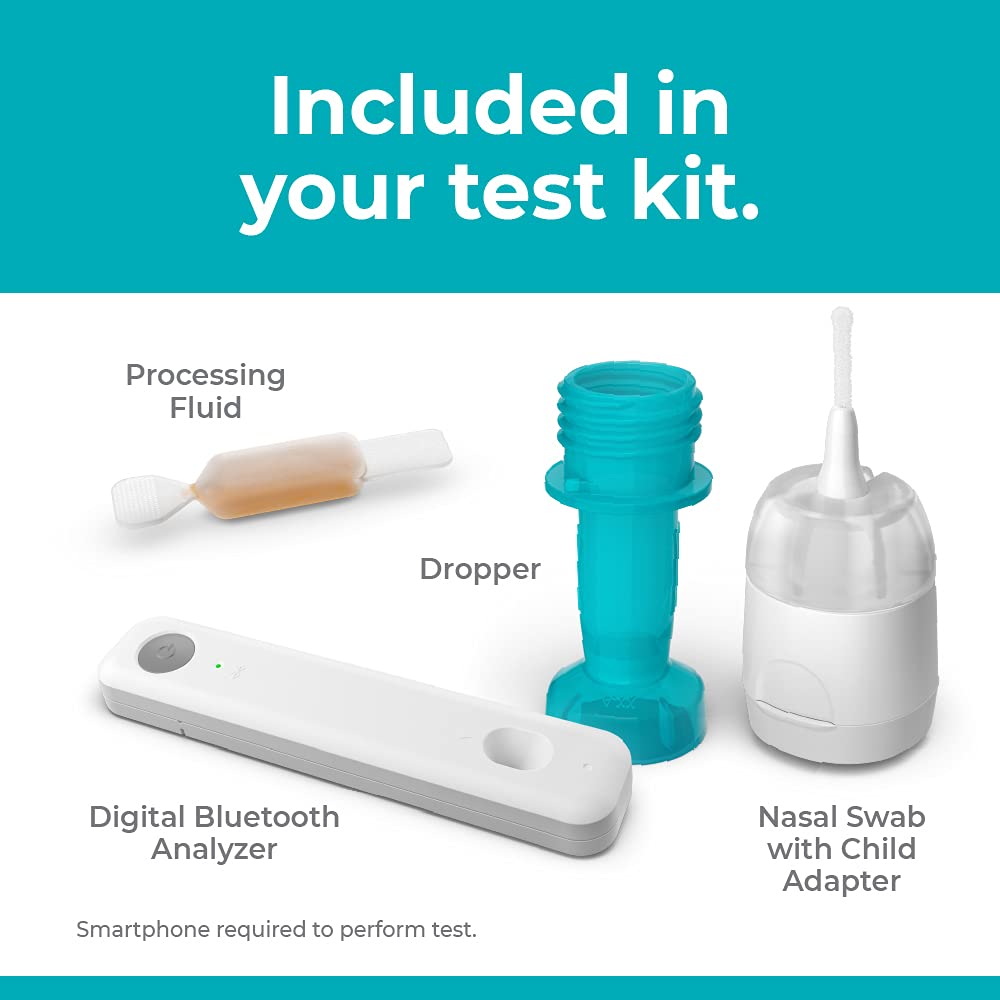 Ellume COVID Test Kit, at Home COVID19 Home Test Kit, Rapid Antigen