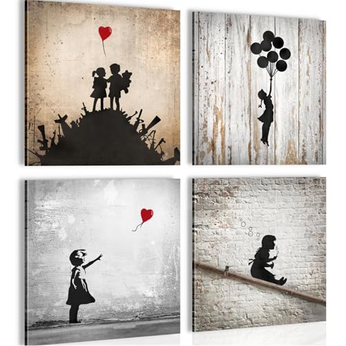 Tableaux Banksy Collage Novart N039243a décoration moderne prête à poser