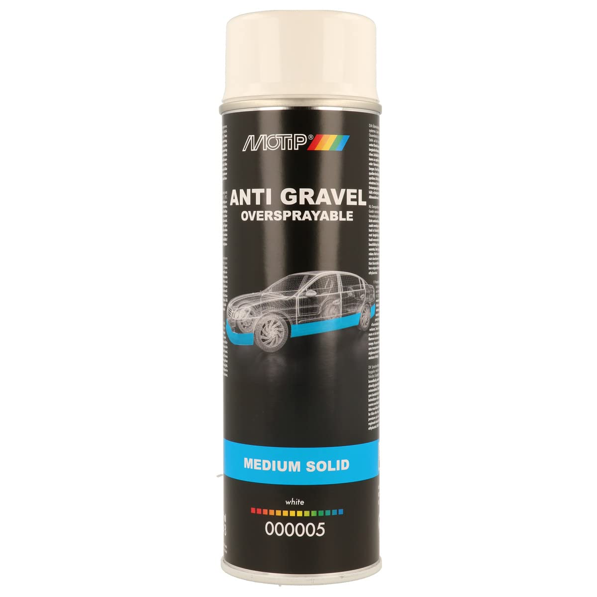 Motip White Stone Chip Spray - 500 Ml