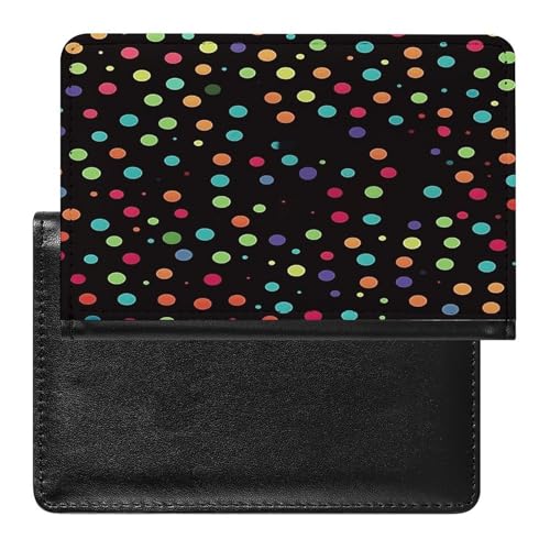 Étui portefeuille en cuir pour passeport et accessoires voyage fins