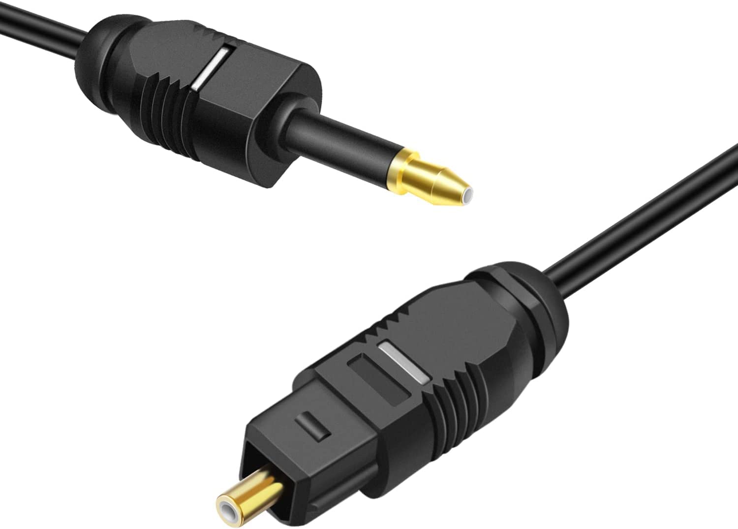 ETZIN Mini Toslink to Toslink Digital Optical Audio Cable - Standard Toslink to Mini Toslink Male Plug Connector Adapter Converter Jack Wire (3 Meter) EPL-697OC (B0B7BJHG7X) Amazon Price History, Amazon Price Tracker