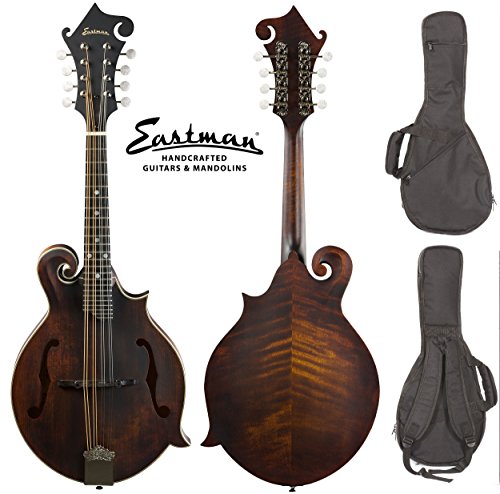 Eastman Sitka/Maple F-Style Mandolin Classic Finish w/Gig Bag