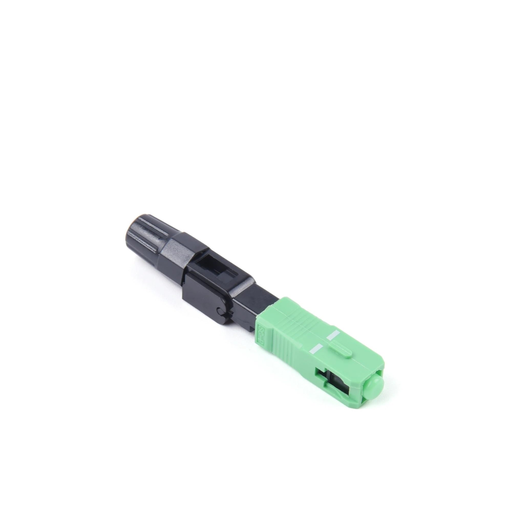 Épisseur de Fibre Optique Adaptateur Fibre Optique monomode SC, Assemblage Rapide sur site, 55 mm/2,17 Pouces, 10 à 400 pièces(80pcs)