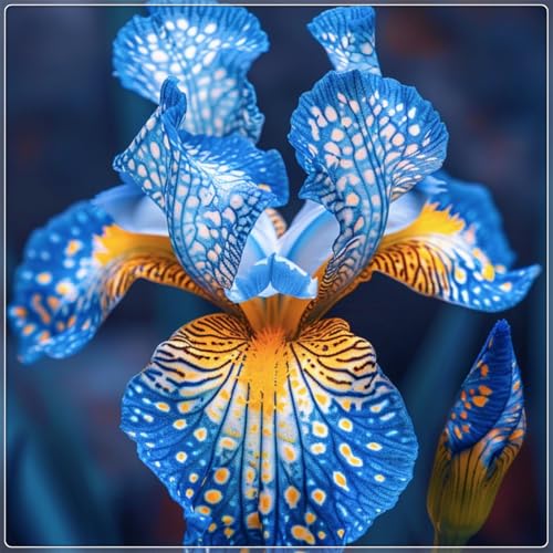 Garden Flowers, Plant Bulbs, Wedding, Iris Bulbs for Planting Now UK, Natural Organic, Greening Flower, Hardy Perennial, Iris Bulbs,-5bulb-f