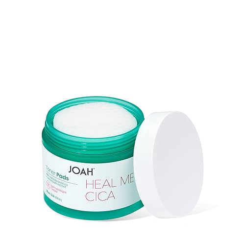 Miniatura 2 de JOAH Heal Me CICA - Almohadillas de tóner facial, Centella Asiatica para calmar, calmar, equilibrar la piel sensible e irritada, cuidado de la piel