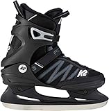 K2 Skate Men's F.I.T. Ice Skate, Black Gray