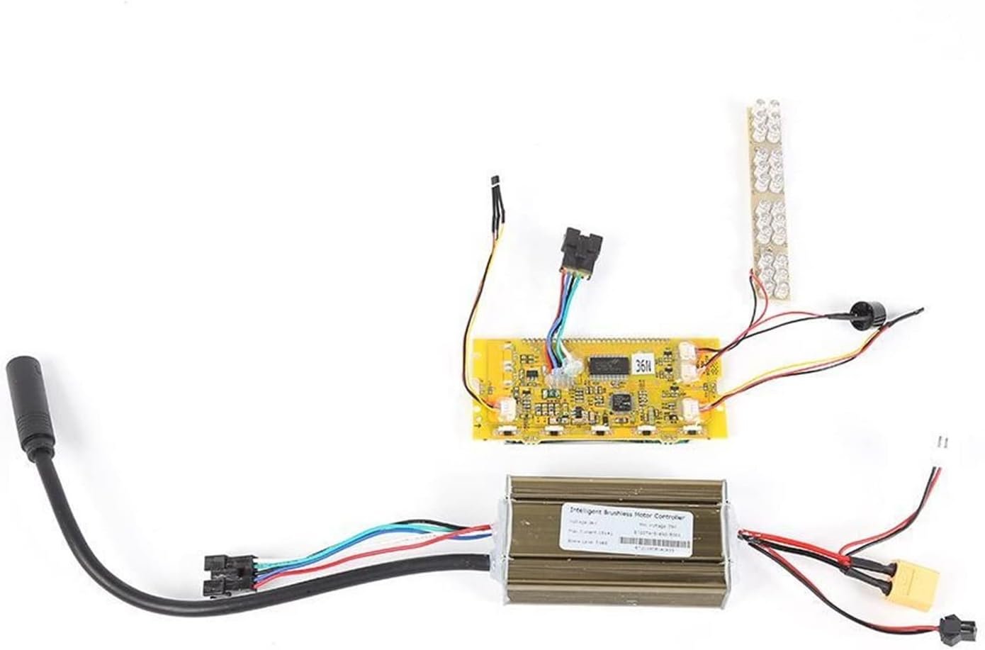NLNGZGFKMK(売店) 電動スクーターディスプレイ画面 + 36V マザーボードコントローラドライバスケートボード交換用アクセ