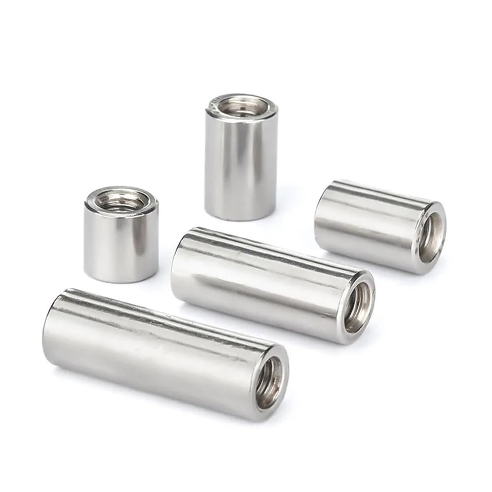 Type 18-8 Stainless Steel Size 3/8-24 Coupling Nuts - View #11